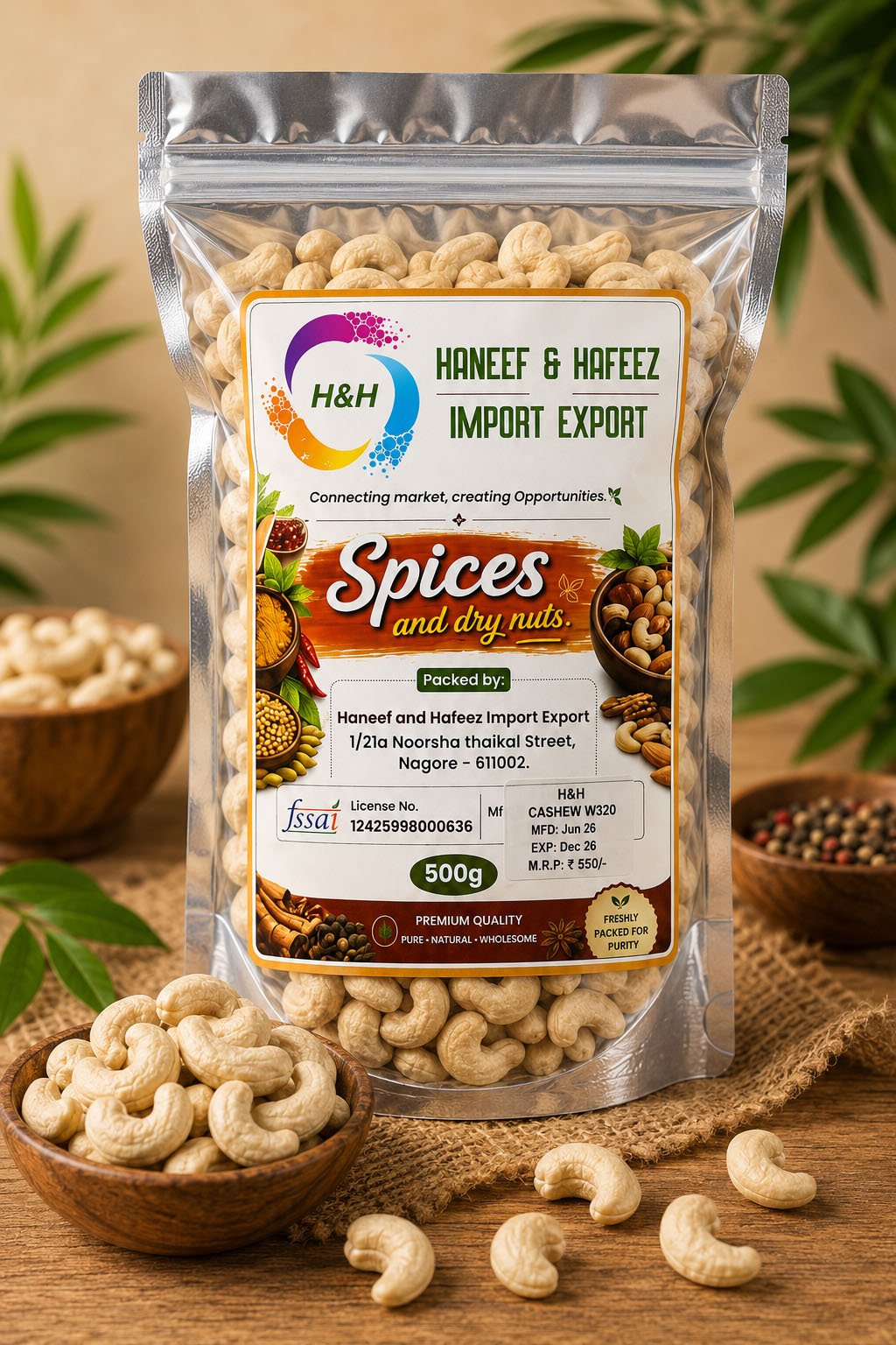 Cashew Nuts Image